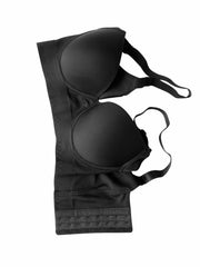 Solid T Shirt Bra Comfy & Breathable Push Up Bra for Women