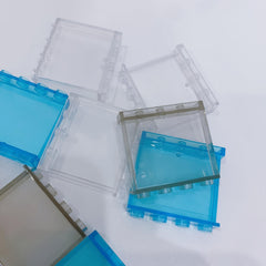 15pcs Clear Panel Transparent Wall Bricks Building Blocks