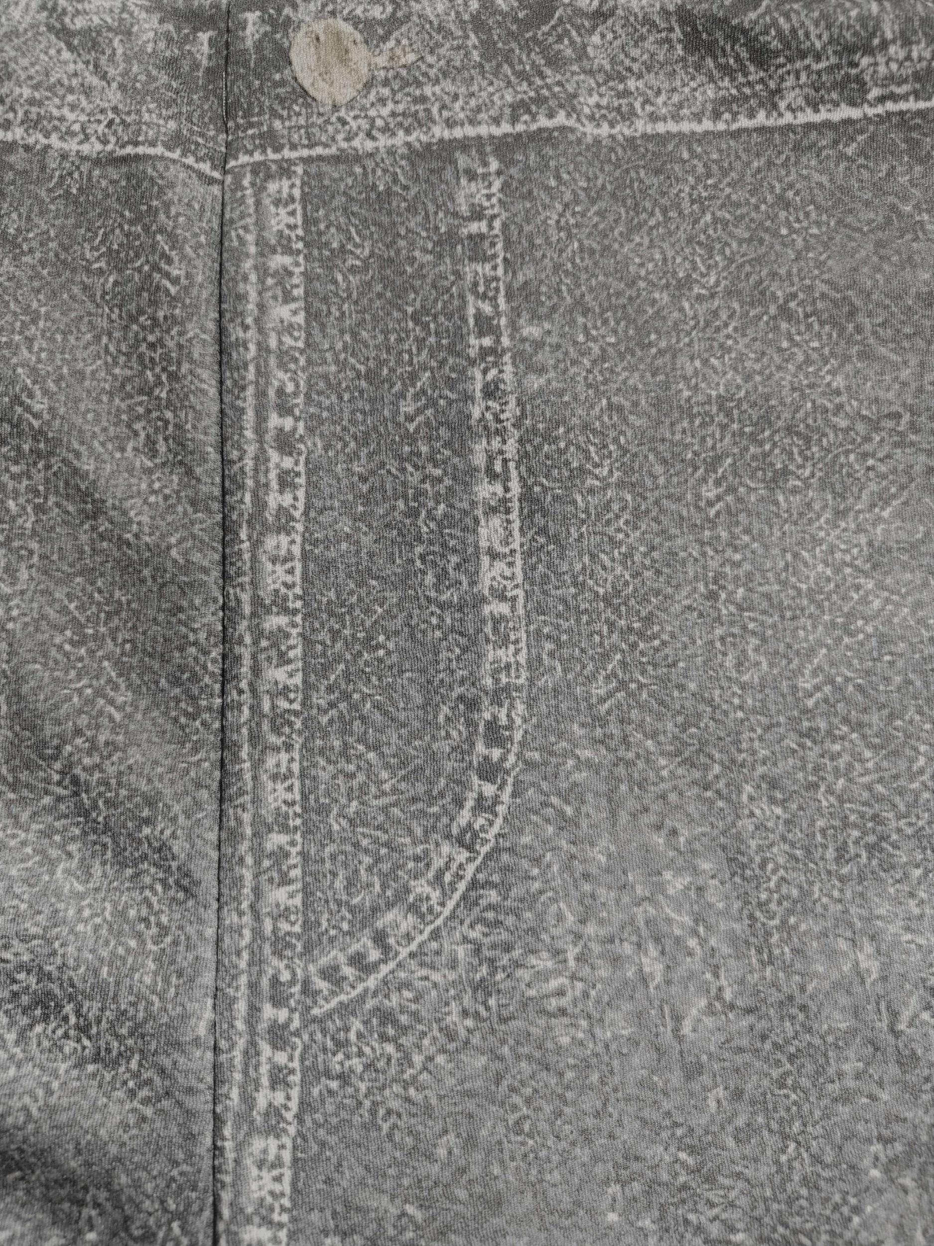 Denim Print Skinny Leggings