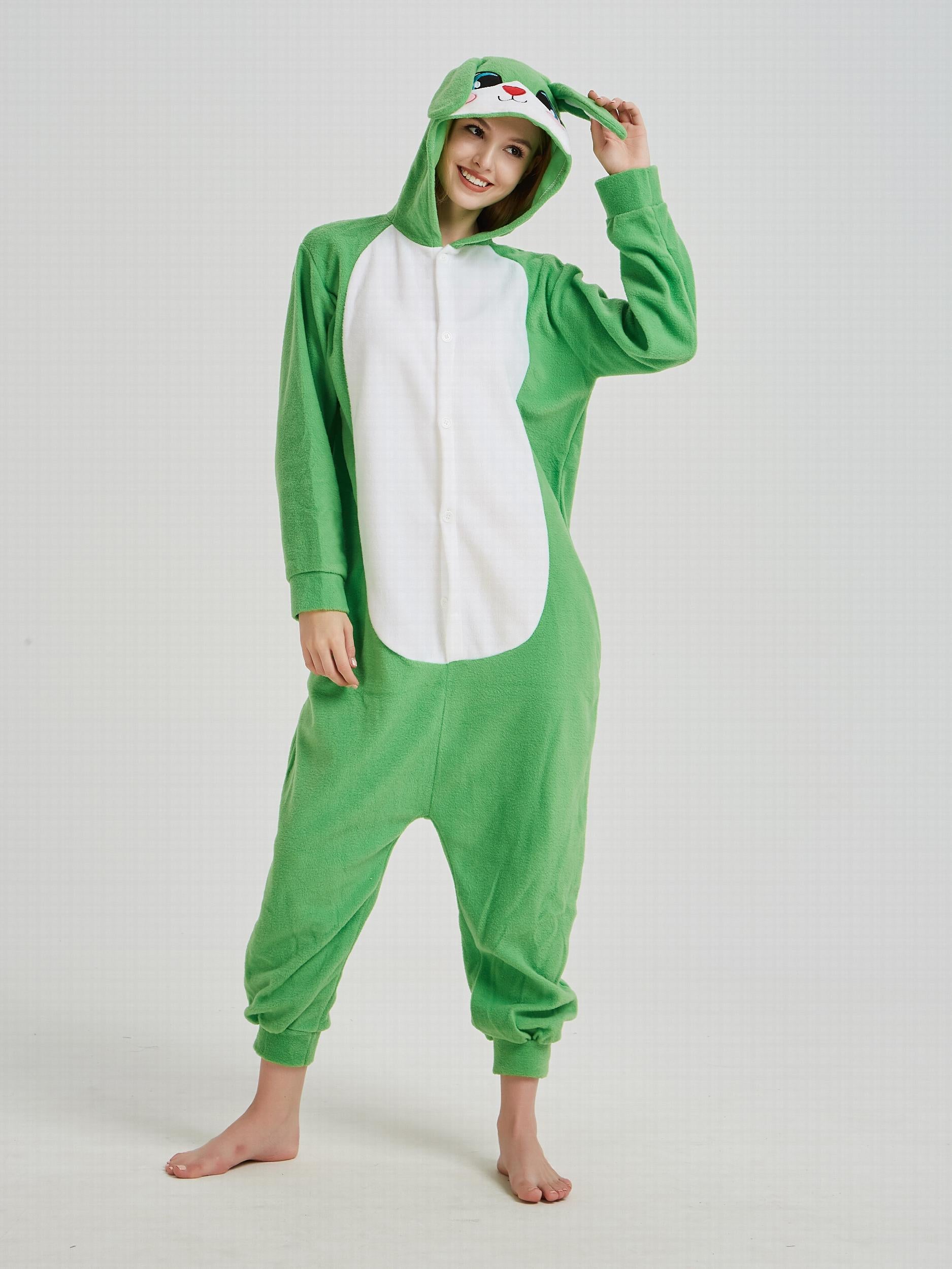 Bunny Pajama Jumpsuit Halloween Hooded Pajama Jumpsuit Women's