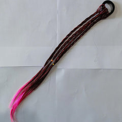 Colorful Gradient Braids Wigs Head Rope 4pcs