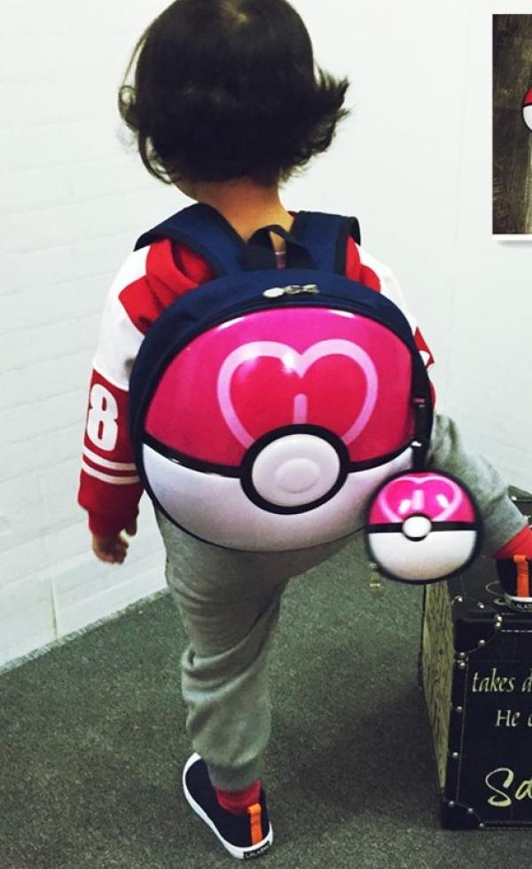 Japan PVC Round Ball Backpack Shield Bag for Cosplay