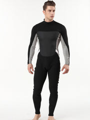 Men's 2mm Neoprene Diving Suit Warm Anti Jellyfish Cold Proof Wetsuit