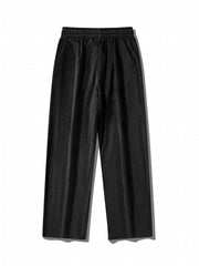 Men's Drawstring Relaxed Fit Long Pants Casual Mopping Trousers
