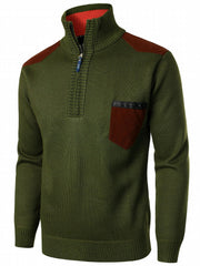 Men's Casual Warm Knitted Sweater for Fall Winter