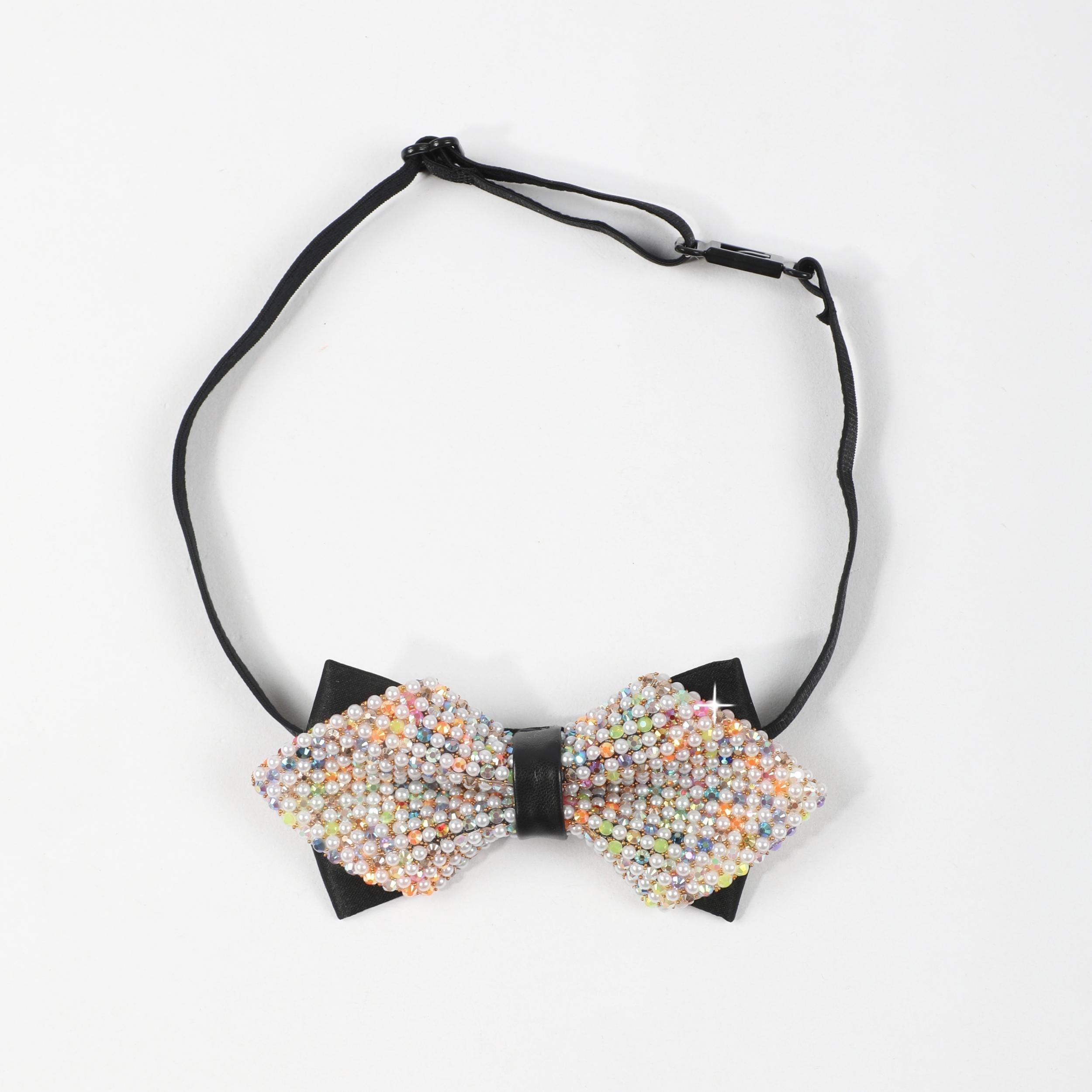 Faux Pearl Bow Tie for Women