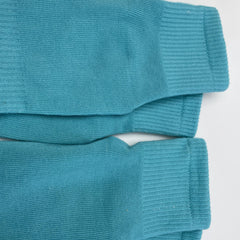 2 Pairs Men's Solid Non Slip Crew Socks Breathable Comfy Casual Unisex Socks