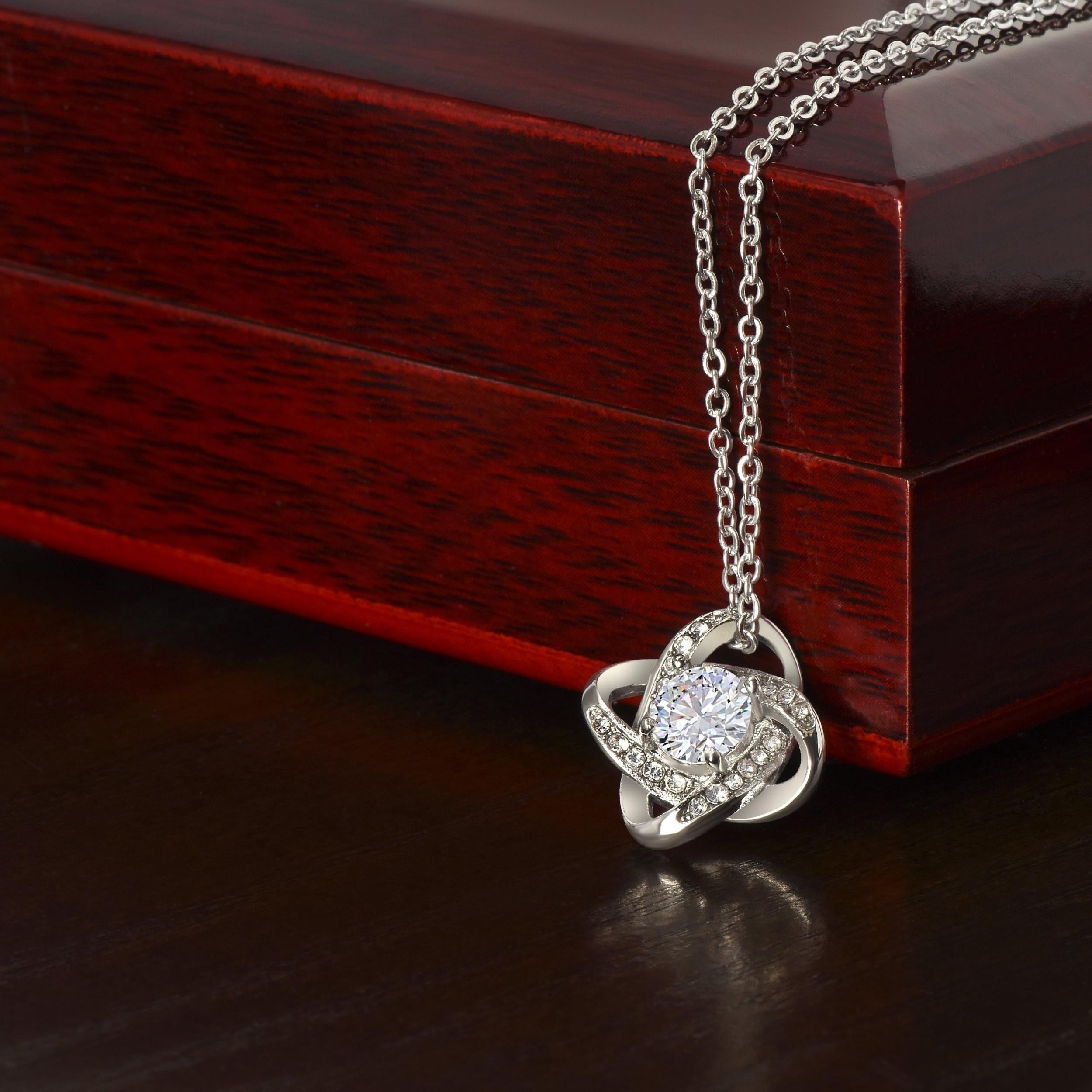 Love Knot Necklace Bff Birthday Gift Jewelry Gift