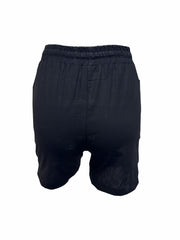 Solid Patched Pockets Shorts Casual Drawstring Shorts