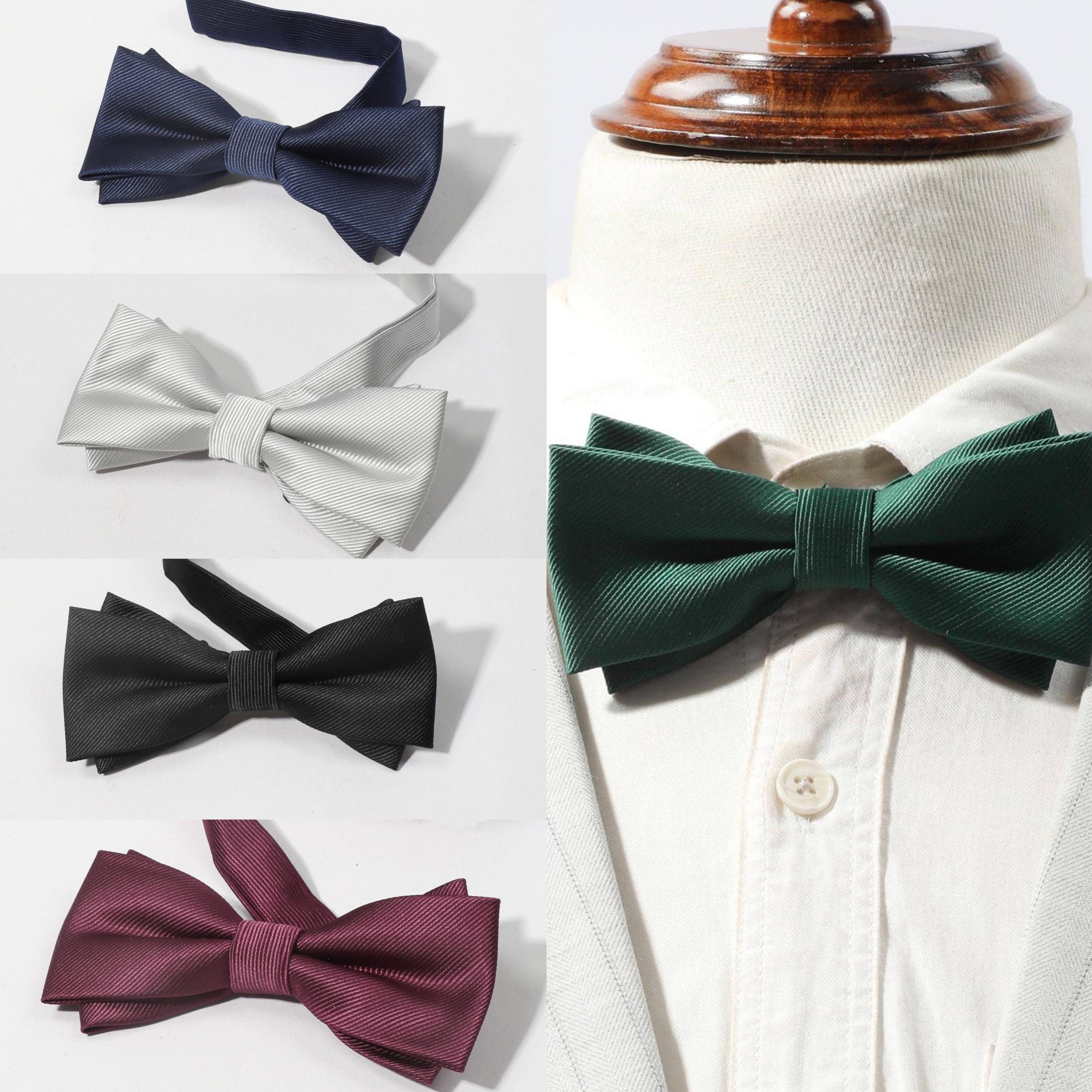 Men's Business Double Layer Bow Tie