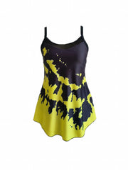 Tie Dye Tankini Set for Women