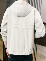 Men's Casual Zip Up Jacket Coat For Spring Fall