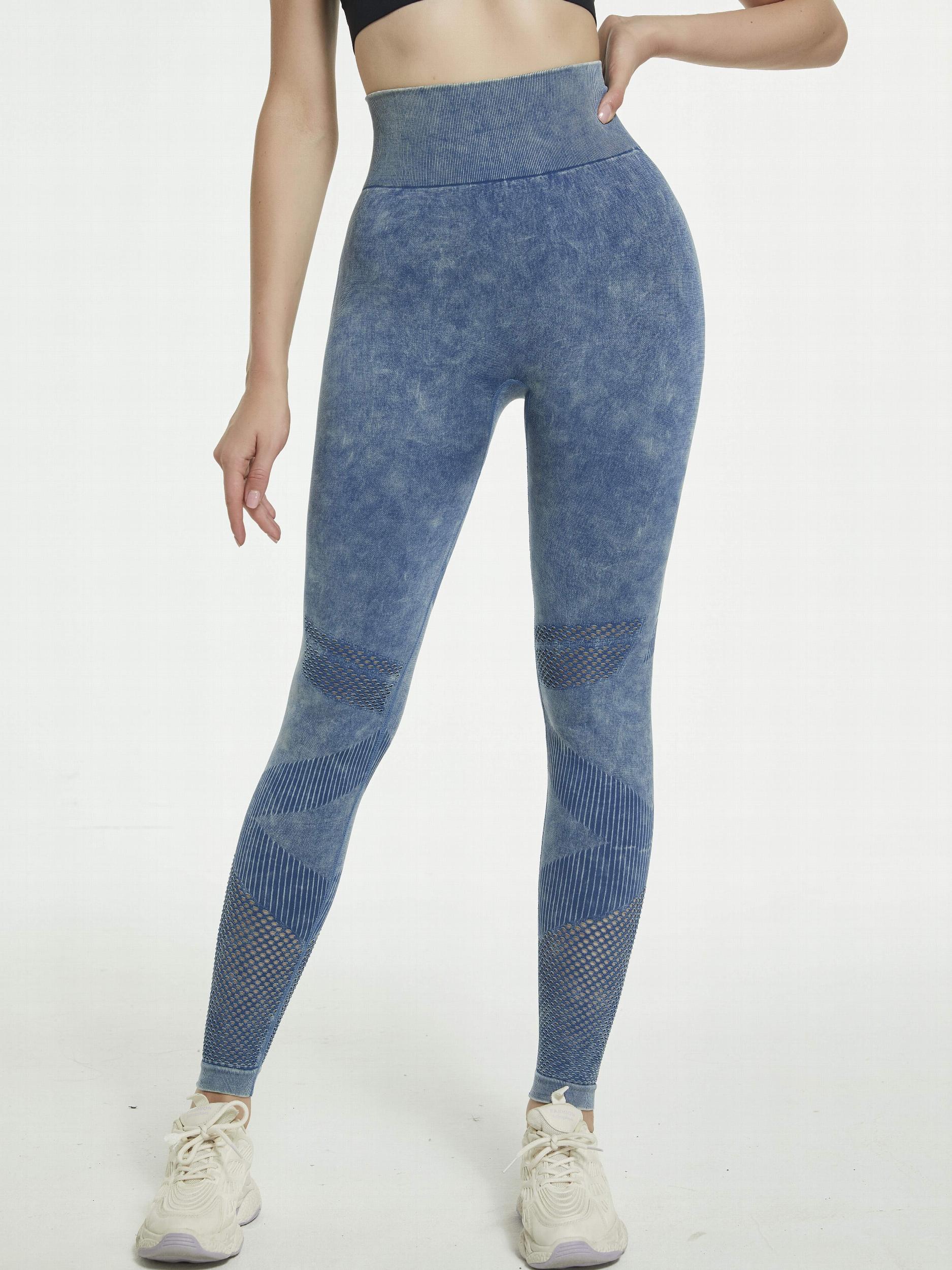 Breathable Yoga Leggings High Waist Sports Tight Pants Women's Activewear