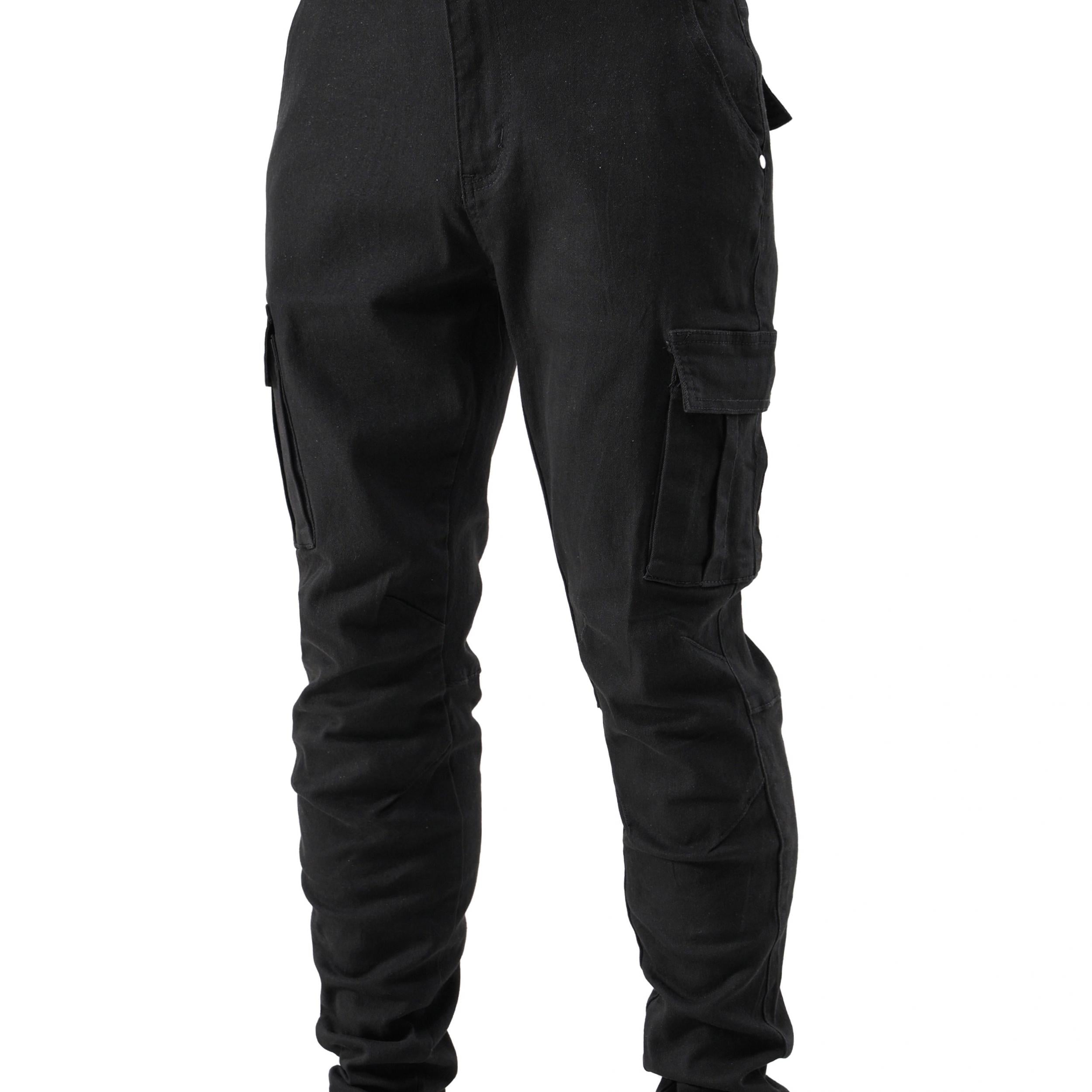 Men's Slim Fit Stretch Denim Jeans with Pocket
