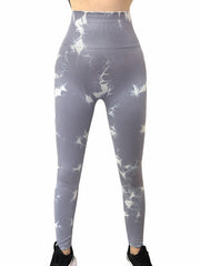 Tie Dye High Waist Yoga Leggings Fitness Pants