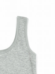 4pcs Girls No Steel Ring Bras Knit Cami Bra Set