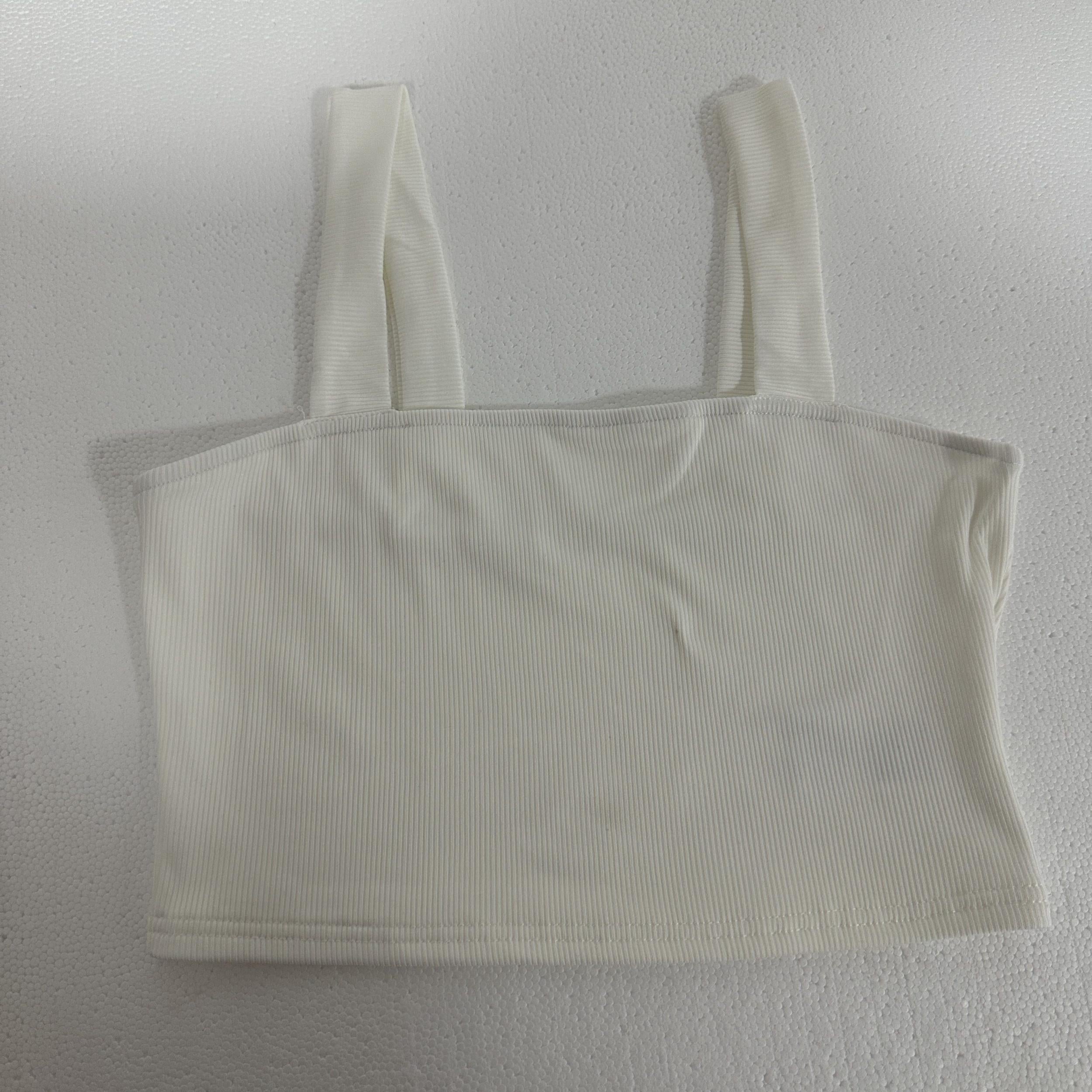 Square Neck Tank Top Backless for Summer