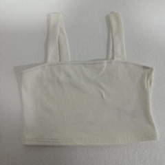 Square Neck Tank Top Backless for Summer