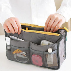 Women Travel Insert Handbag Organizer Purse Large Liner Cosmetic Storage