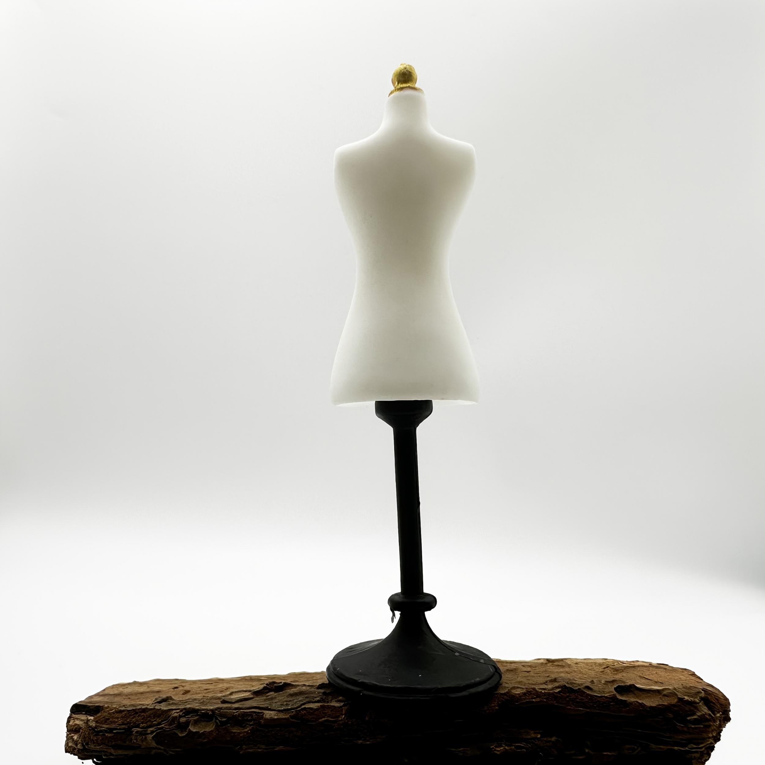 DIY Dollhouse Scene with Small Mannequin Model Kit