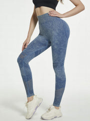 High Stretch Yoga Leggings High Waist Running Sports Tight Pants