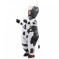 Halloween Cow Inflatable Costume Adult Size 155cm