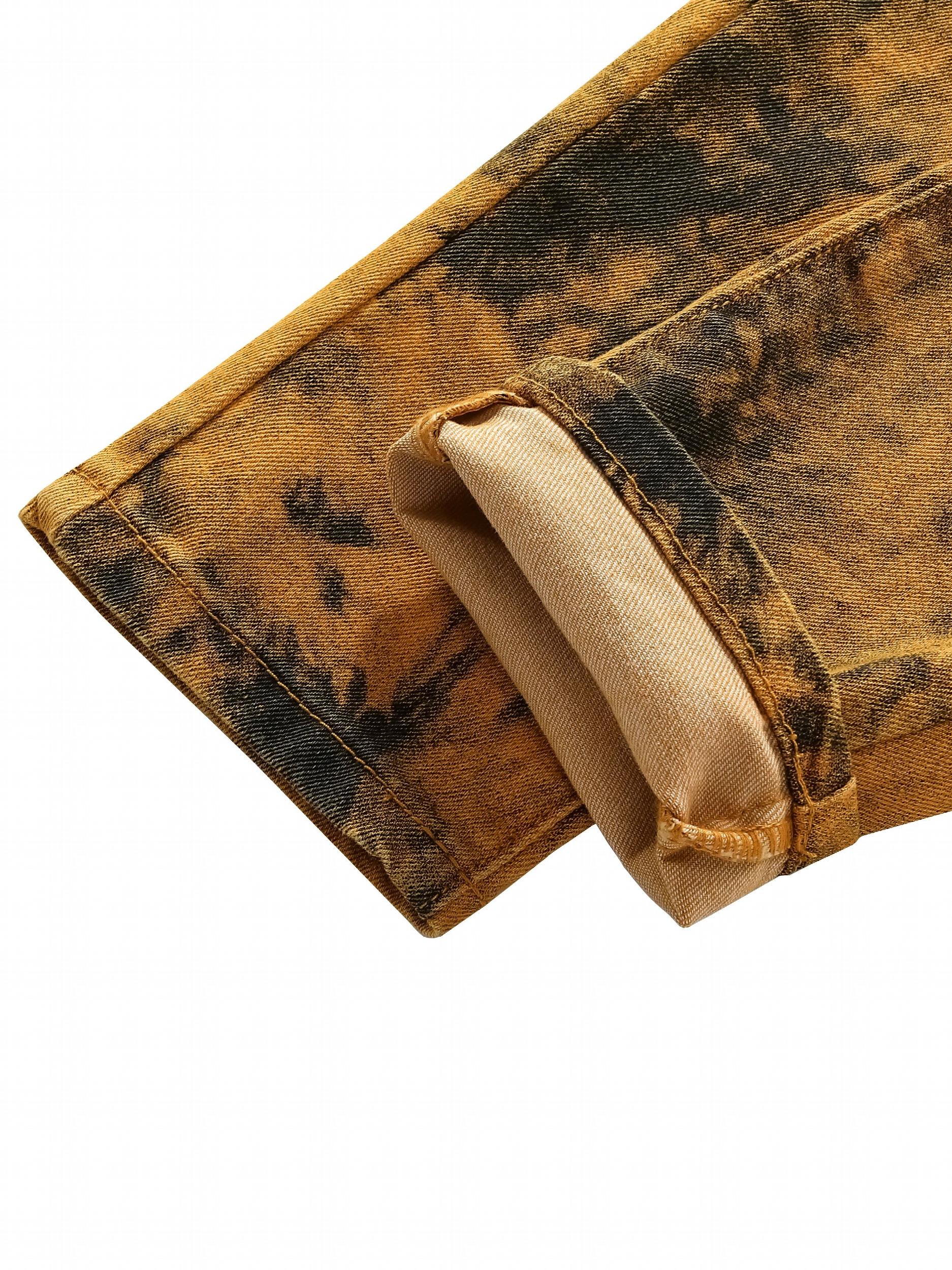 Boys Tie Dye Skinny Slim Denim Pants - Spring/Autumn Kids Clothing