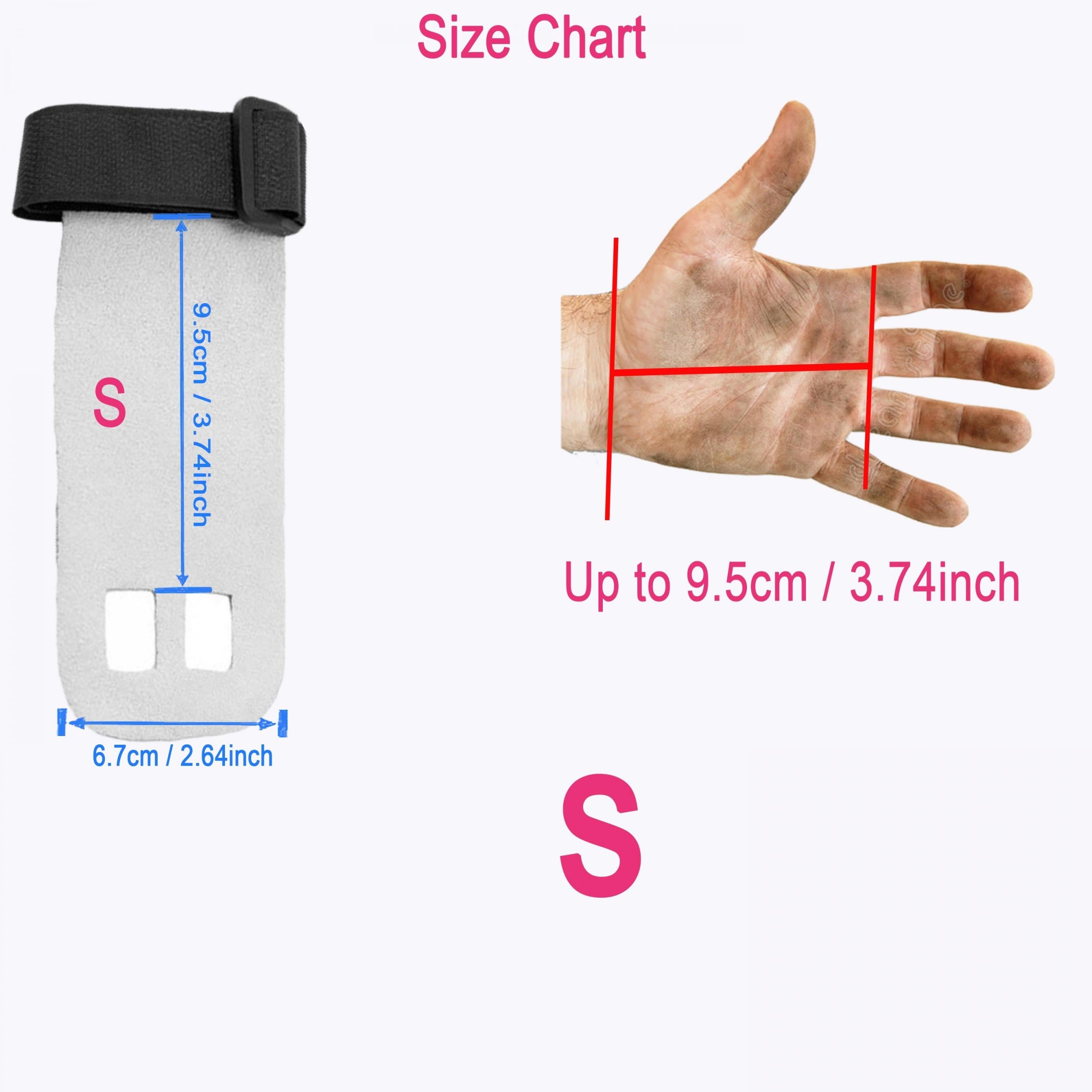 Leather Gymnastics Hand Grips 2 Holes For Men & Women