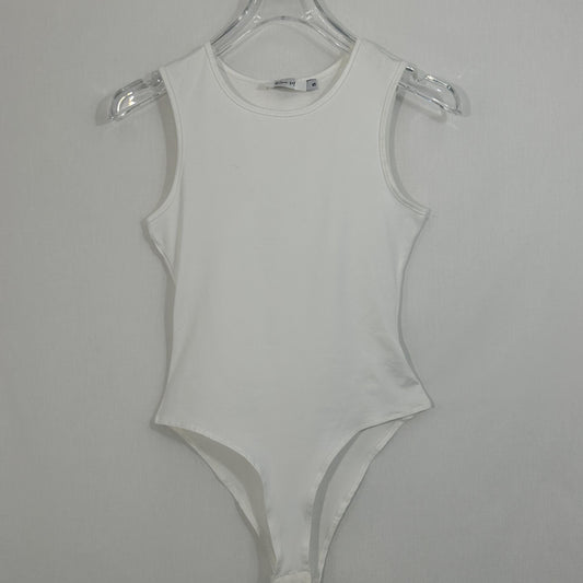 Sleeveless Crew Neck Tank Bodysuit for Women