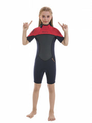 Kids Neoprene Shorty Wetsuit 2.5mm for Underwater Diving