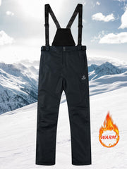 Men's Winter Thick Trouser & Suspenders Ski Wear