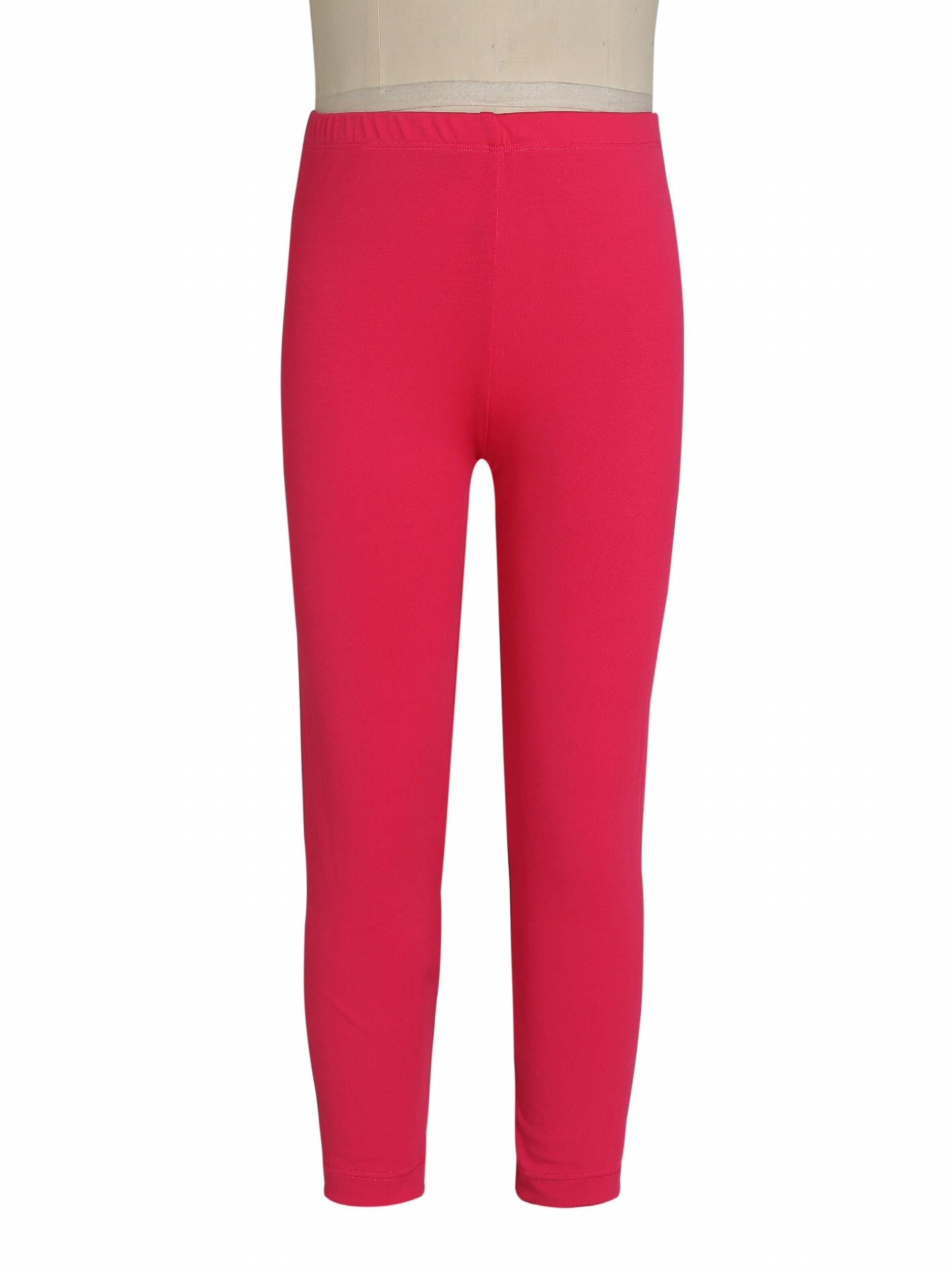 Girls High-Waist Leggings Stretch Pants