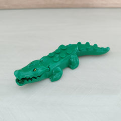 Crocodile Building Block Set - Animal Park Accessory