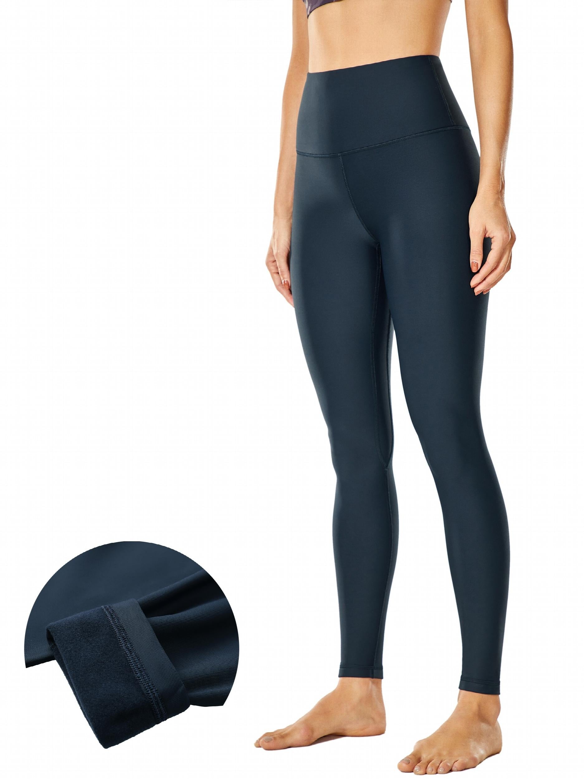High Waisted Fleece Lined Sports Pants for Women