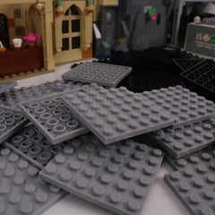 20pcs 6x6 High Brick Building Blocks MOC 3958 Compatible Durable ABS Material