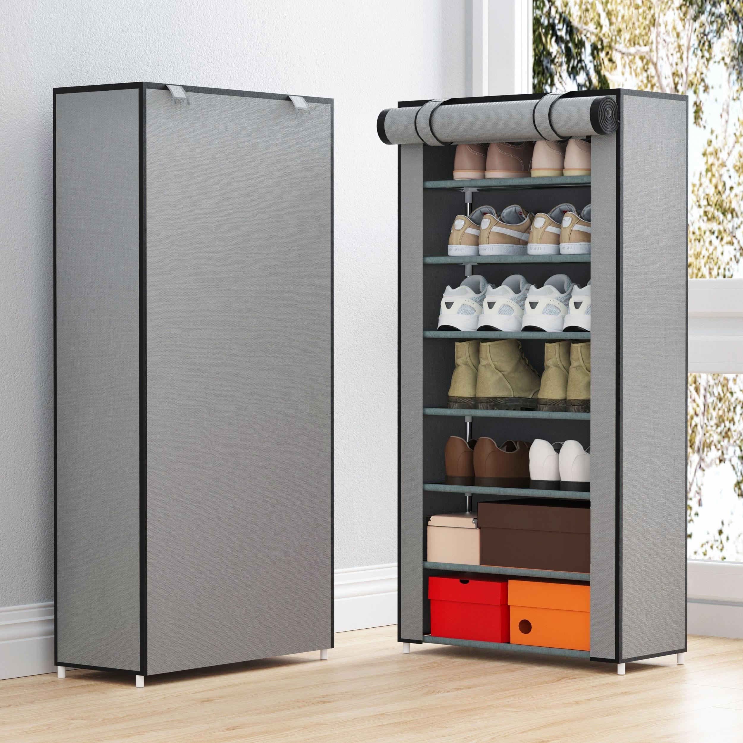 10 Layer Standing Shoes Rack Large Capacity Shoe Shelf Organizer