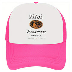 Letter Print Trucker Hat Mesh Baseball Cap Lightweight Dad Hats