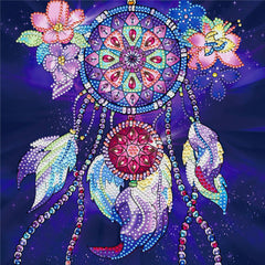Dream Catcher Wind Chime Diamond Painting Kit
