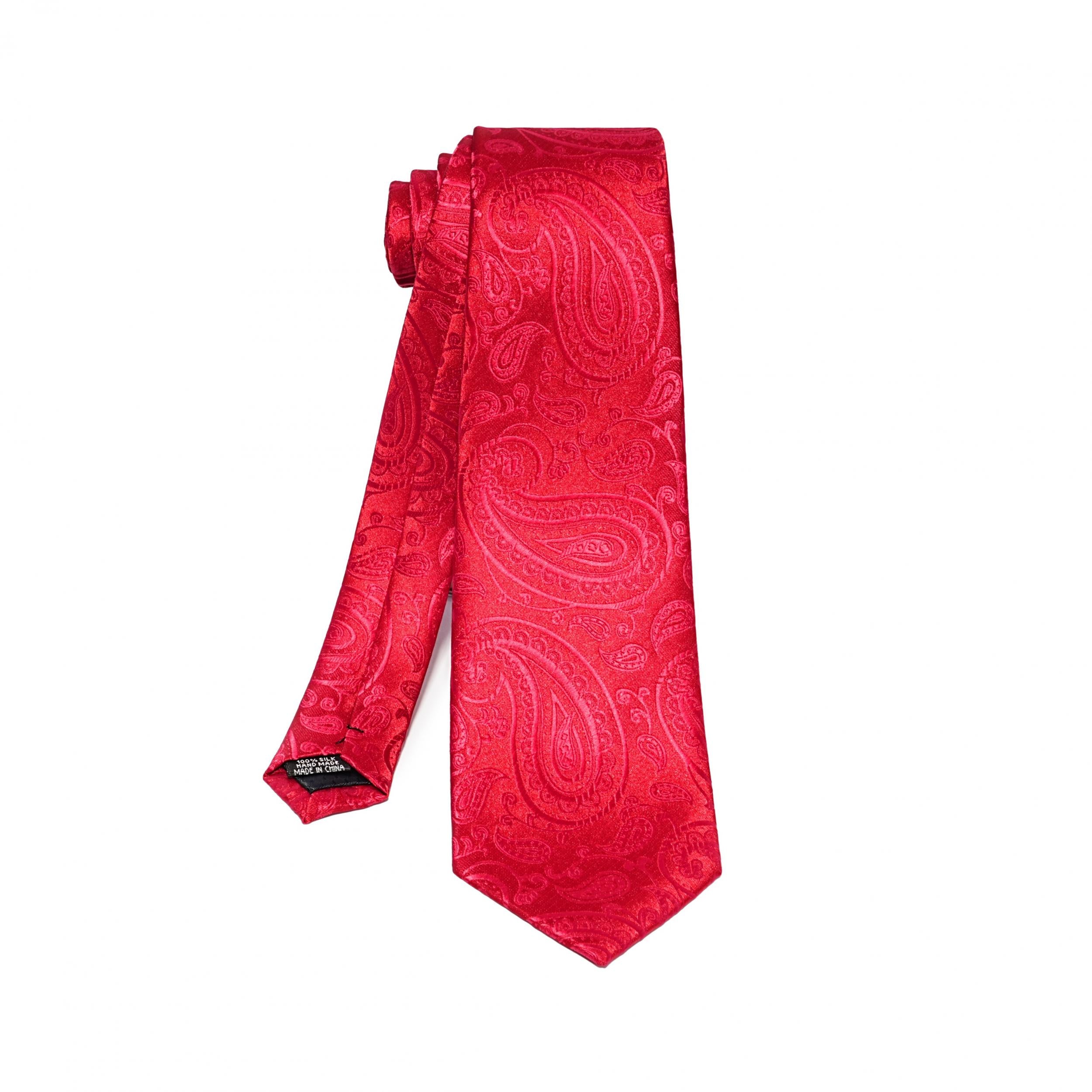 Men's KerFado 8 Classic Striped Paisley Tie Set
