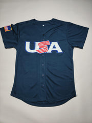 Women's Baseball Jersey Letter Embroidery V Neck T Shirt