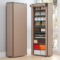 Dustproof Shoes Storage Rack Standing Shoes Rack Easy Assembled