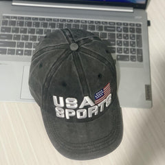 Letter Embroidery Baseball Cap for Couple