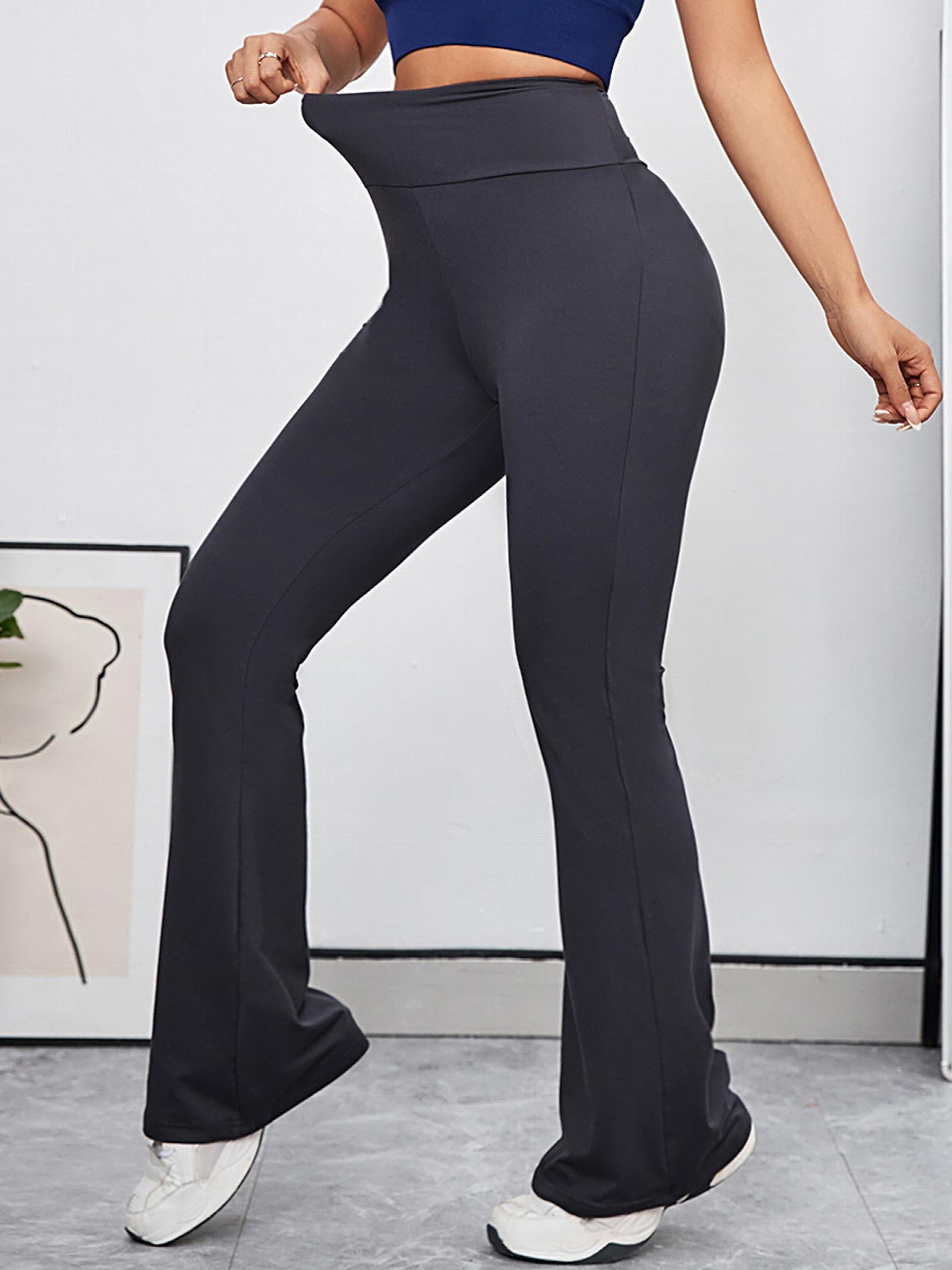 High Waist Flared Yoga Pants Women's Activewear