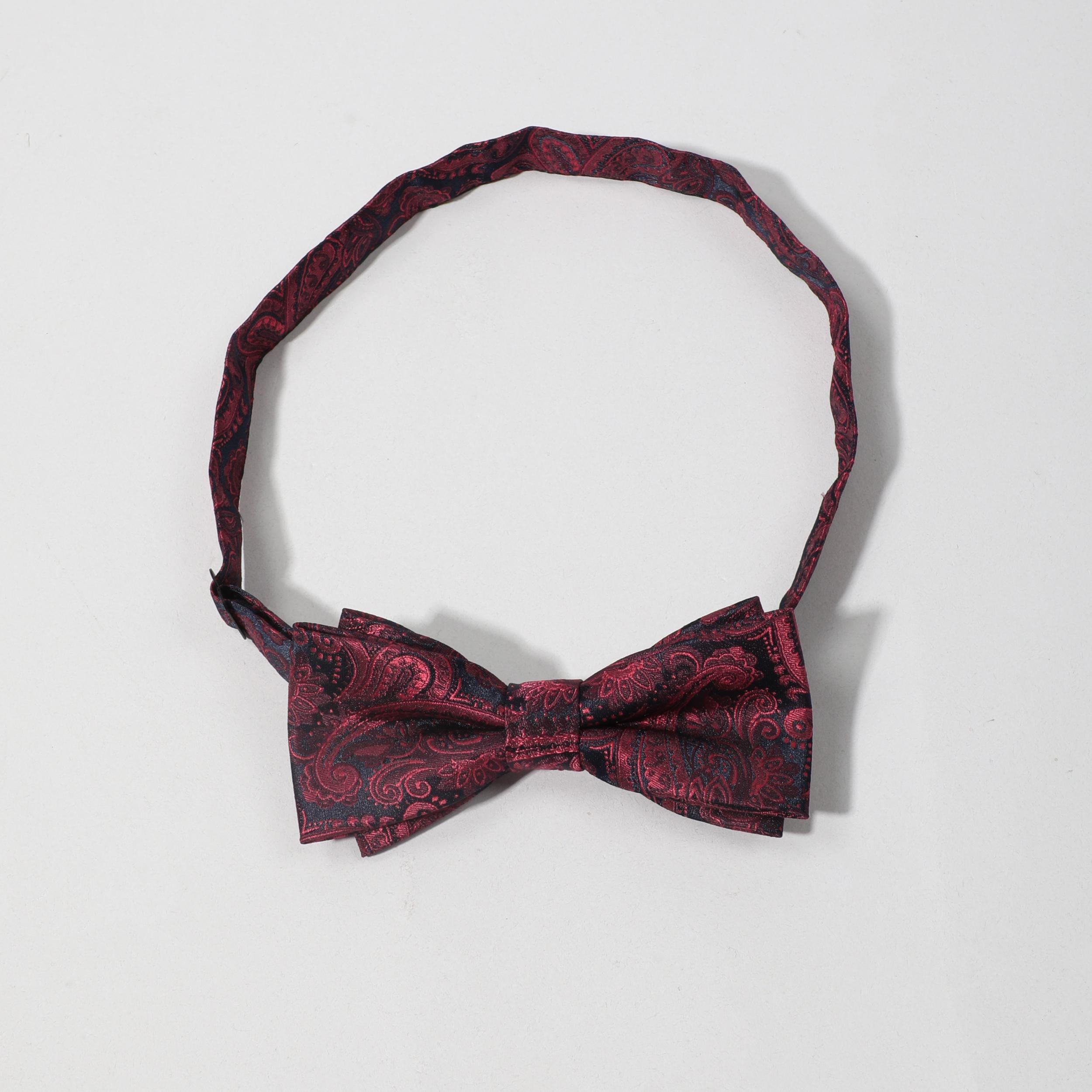 Men's Business Groom Double Layer Bow Tie