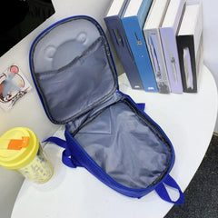 Kids 3D Cartoon Rabbit Backpack Boys Girls Kindergarten Schoolbag