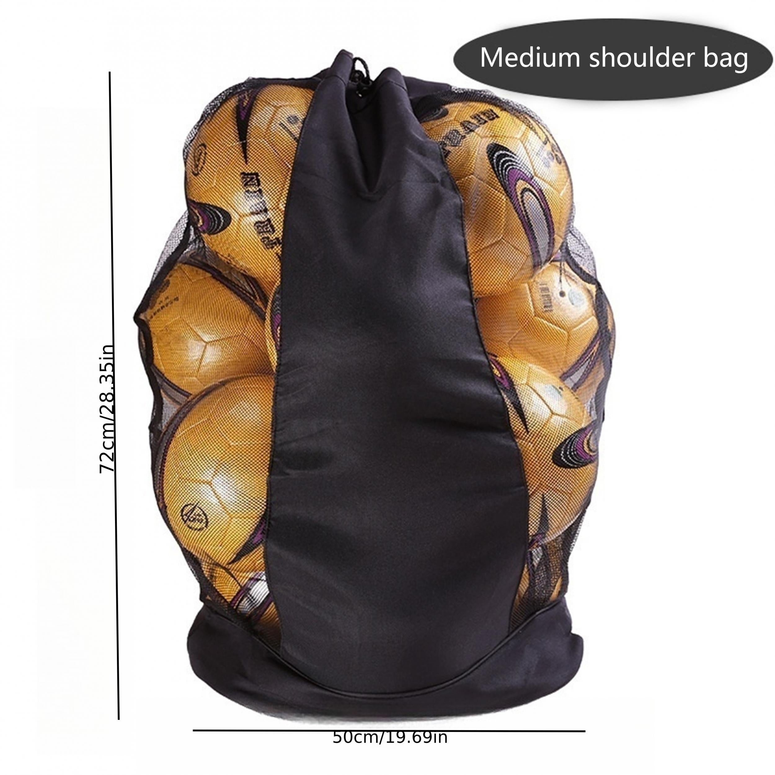 Sports Equipment Ball Storage Net Bag Large Balls Organizer Bag
