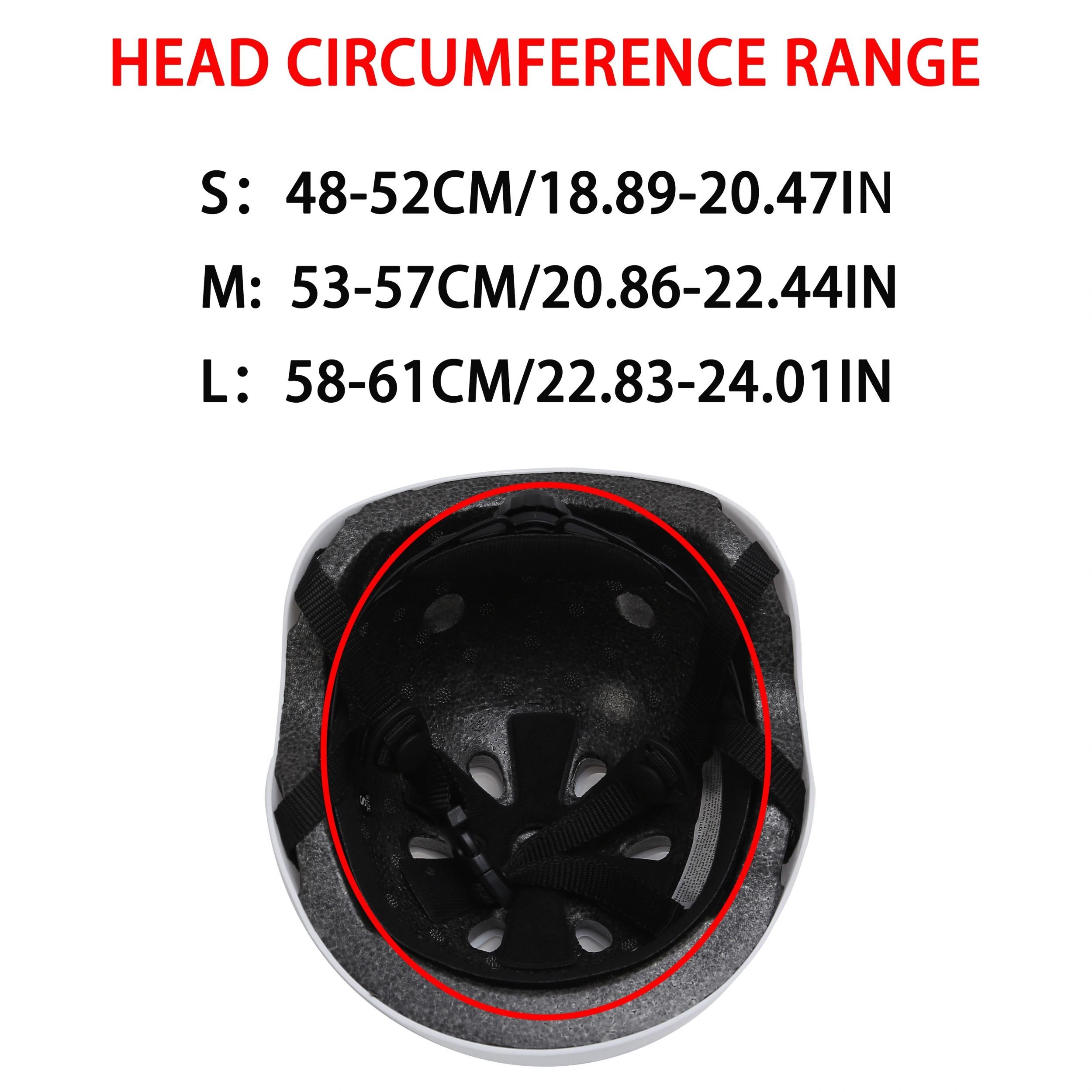 Adjustable Roller Skating Helmet Lightweight Safety for Men and Women