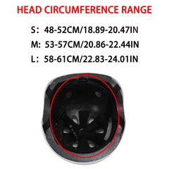 Adjustable Roller Skating Helmet Lightweight Safety for Men and Women