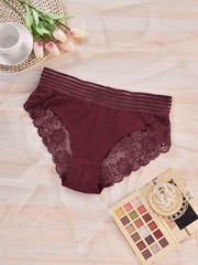 3 Pack Plus Size Underwear Set Women's Plus Lace Underwear Set