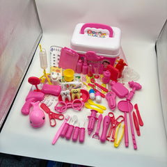 JETFLIP Kids Doctor Play Set with Stethoscope Syringe Medical Bag & Accessories